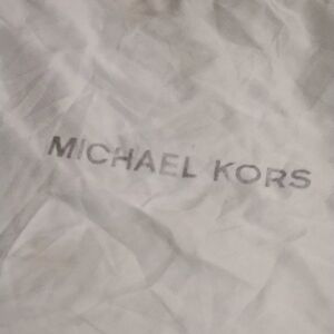 Michael Kors White Purse Dust Bag  14 X 16
